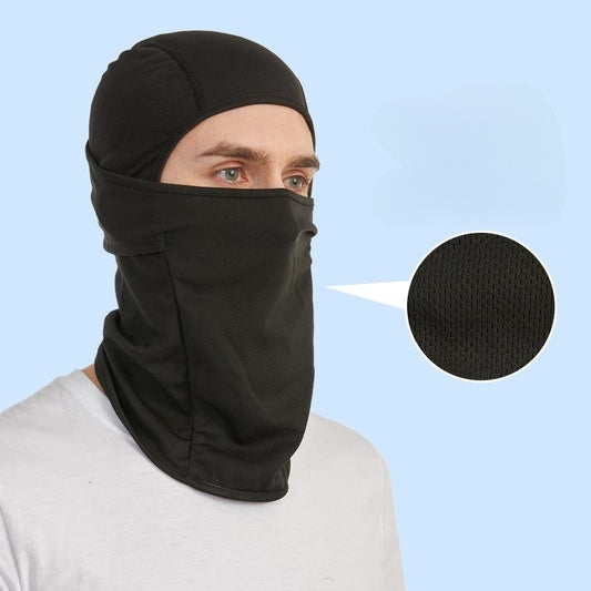 Outdoor sports riding mask balaclavas windproof dustproof breathable male and female motorcycle head cover facial sunscreen head set