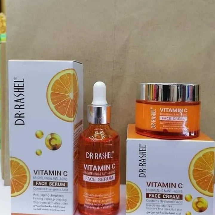 Dr. Rashel Vitamin C Face Cream + Face Serum set