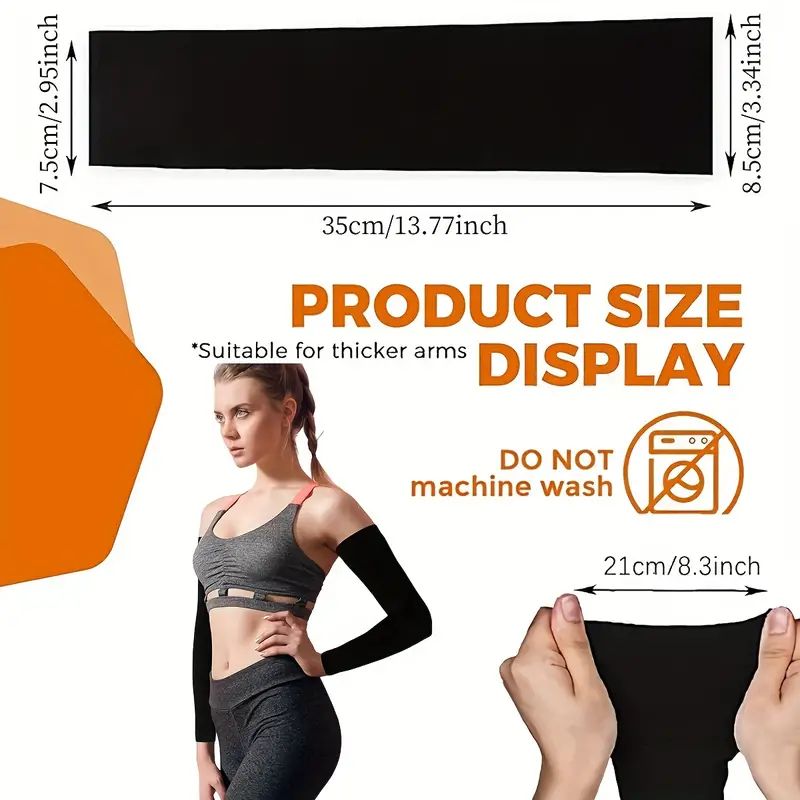 6 Pairs of Cooling Compression Arm Sleeves - Men's and Women's Sports Sun Protection, Outdoor Cycling, Fishing, Golf, and Athletic Wear Essentials