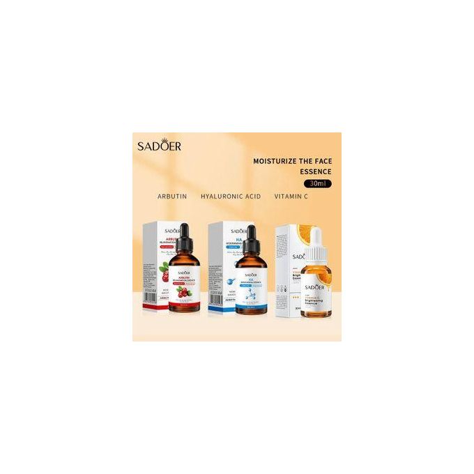 Vitamin C Serum + Arbutin + Hyaluronic Acid Combo