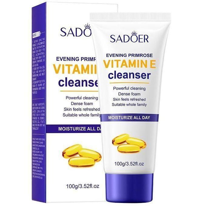 Vitamin E Facial Cleanser With Evening Primrose, 100ml