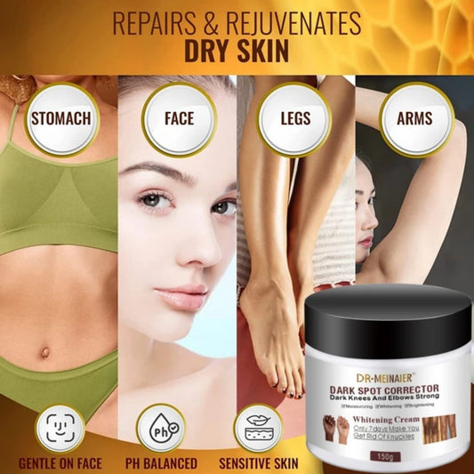 Dr. Meinaier Dark Spot Corrector Cream Whitening Brightening Knuckles Clears Spots Underarm knees & elbow