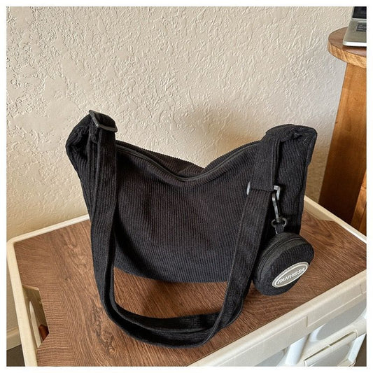 2PCS Women Shoulder Bag Messenger Bag Girl Casual Handbag Ladies Bags Fast Delivery Within 1-5 Days