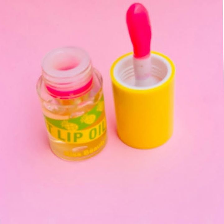 1pc Magic Lip Oil Fruity Kiss Beauty Makeup Hydrating Plumping Lip Gloss Coat For Cute Makeup Lipsticks Tinted Clear Serum Fruit Pineapple Grape Peach Lip Balm Oils Cosmetics