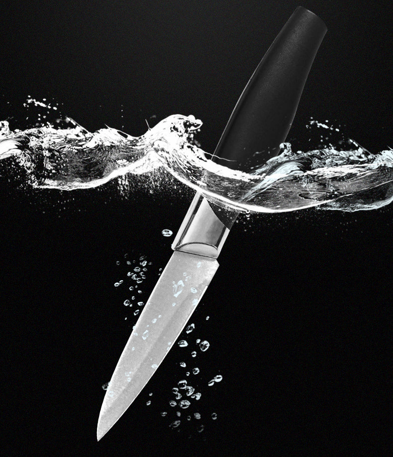 5in1 Kitchen Stainless Steel 5 pieces Cutter Set Knifes Set Trenchant Sword Chef's Knife Household Fruit Knife Bread Knife Paring knife