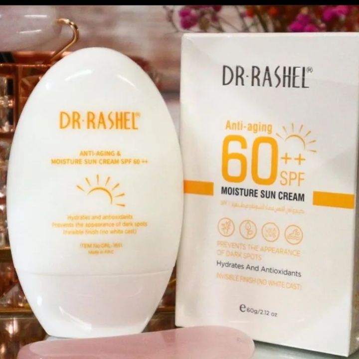 Dr. Rashel (ORIGINAL) Anti-aging And Moisture Sun Cream Sun Protection SPF 60++ UV SunScreen