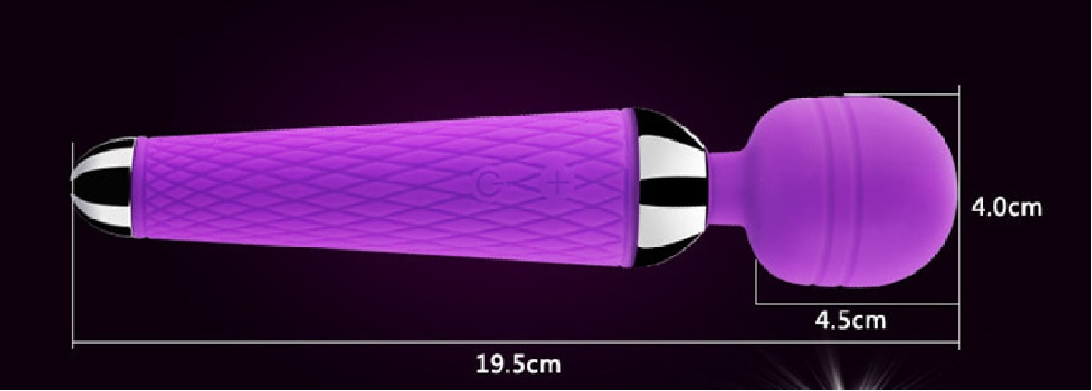 HW FANTASY AV sex toys 10 Vibrateing Frequency Modes Waterproof USB Charge Wand Massager Vibrators Sex Toys women