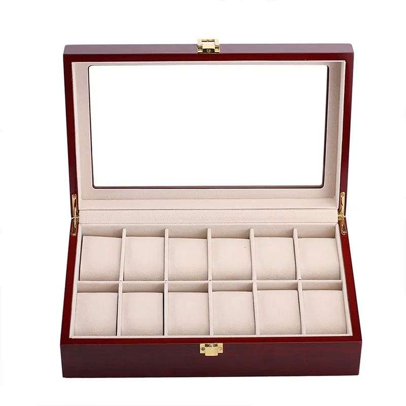 Wood Watch Box Organizer