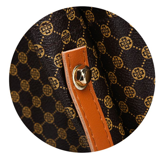 4pcs Women's handbag crossbody bag wallet card bag set