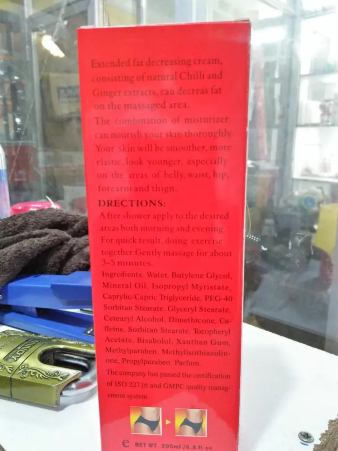 Slimming Cream Aichun Beauty 3 Days Hot Long Chilli and Ginger Slimming Cream