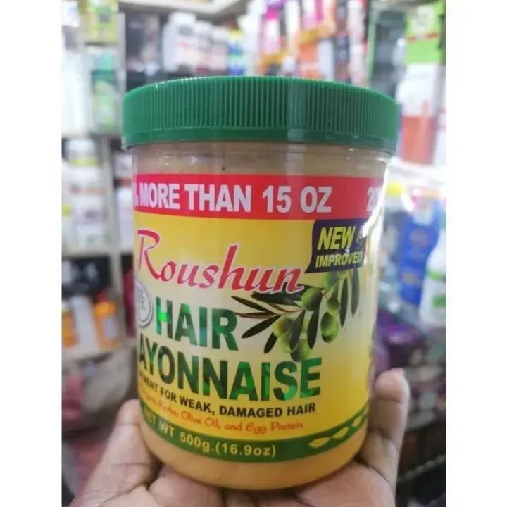 Roushun Hair Mayonnaise With Extra Virgin Olive Oil Treatment