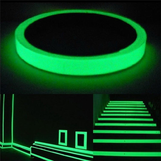 Luminous Fluorescent Night Self-adhesive Glow In The Dark Switch Sticker Tape Safety Warning Tapes