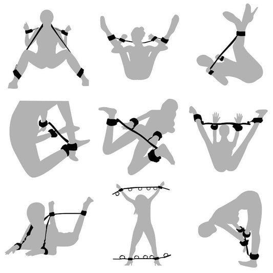 HW Fetish Bed Restraint for Sex,men sex toys women Sex Straps BDSM Toys Sets Bondage Tie up sex toys for adult man woman