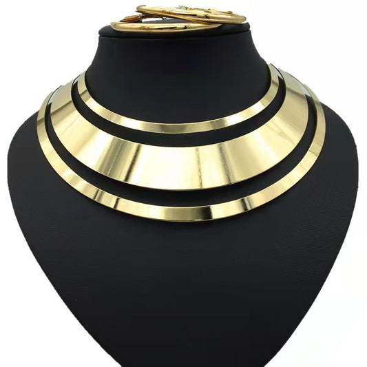 Amazon hot-selling women's earrings explosion-proof multi-layer tassel earrings earrings gold