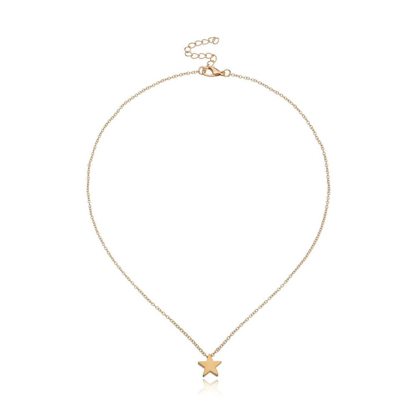 Fashion Thickened Star Pendant Clavicle Sweater Necklace