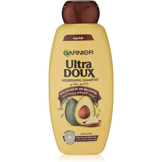 Garnier Ultra Doux Avocado Oil & Shea Butter NourishingShampoo, 400Ml