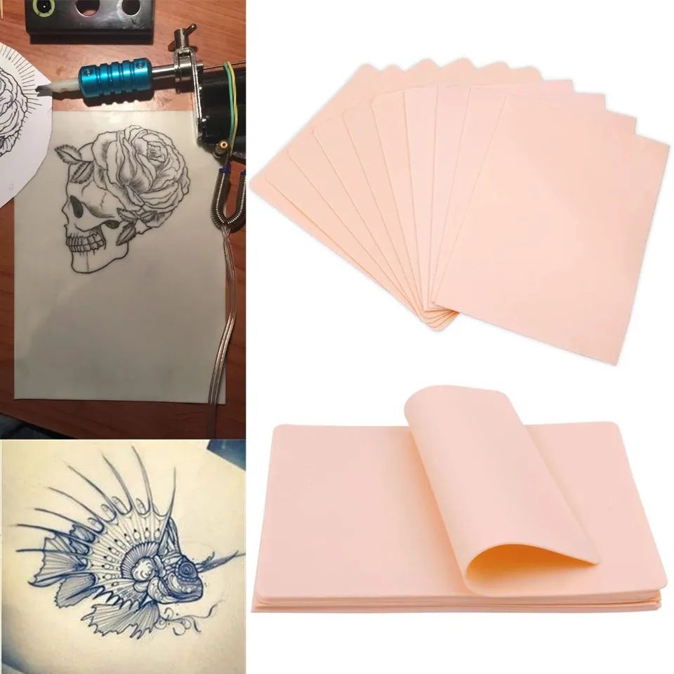 Blank Tattoo Practice Skin, Pink Silicone Skin, Practice Skin