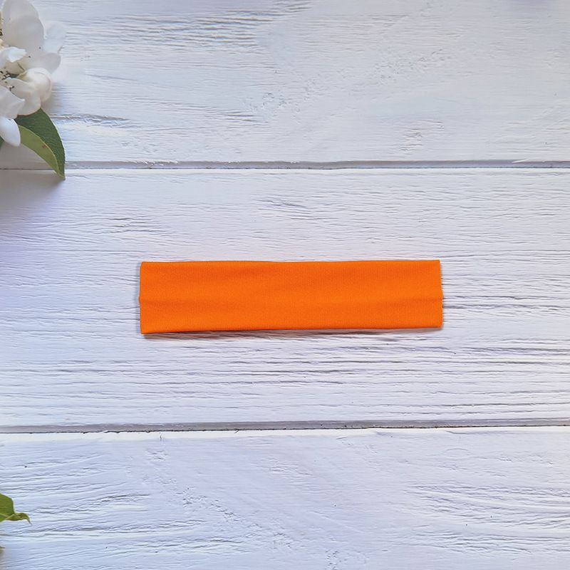 European and American Fashion Solid Color High Elasticity Headband Yoga Sports Headband Hair Accessories Sweat Absorbing Headband Headband Wide Edge Headband