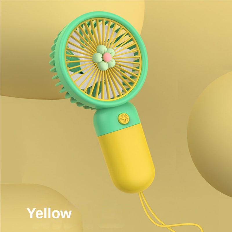 USB rechargeable Handheld fan Mini flower Hand-held fan fashion Hand held fan portable Mini handy Fan