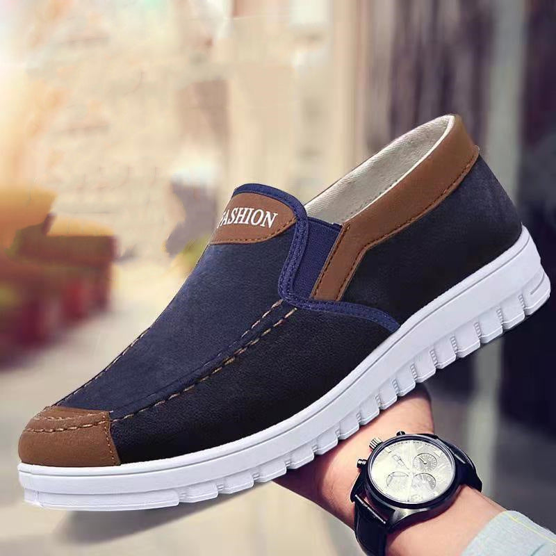 Shoes Men Shoes Loafers Classic Rubber Shoes Men's Shoes Casual Walking Shoes Loafers Slip-On Shoes