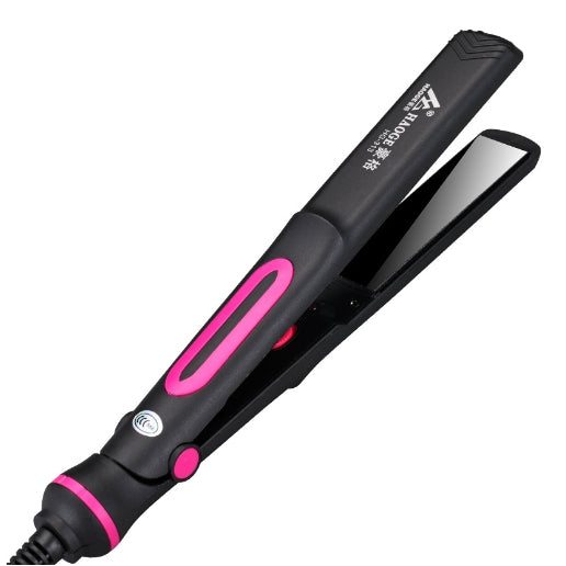 2 in 1 Mini Straightening Iron Hair Straightener Hair Curler Constant Temperature Daily Straight