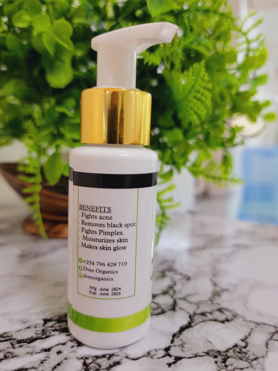 Anti Acne Moisturizer - Dvee Organics - Blemish Control Cream