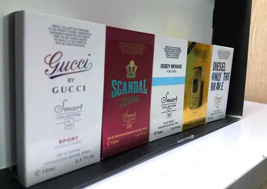 5 Pack Smart Collection Perfume For Men