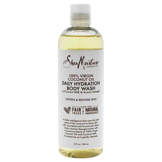 100% Virgin Coconut Oil Daily Hydration Body Wash, 13 oz