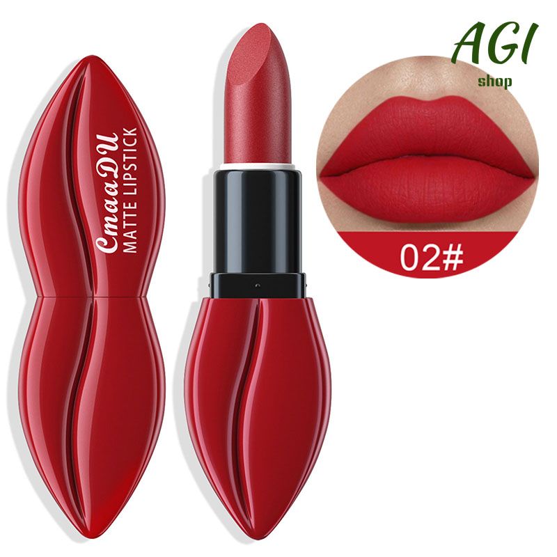 Waterproof Big Mouth Nude Matte Lipsticks Long Lasting Lip Stick Not Fading Makeup Lipgloss Red Velvet Lipstick Makeup Beauty Cosmetic Vitality Color Lipstick