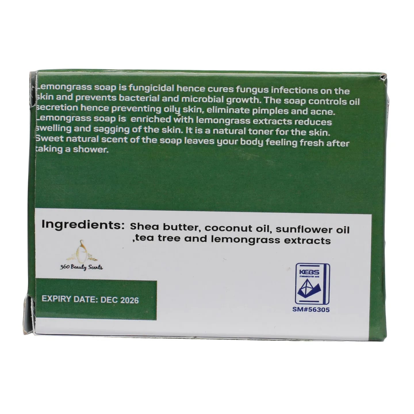 Lemon grass herbal soap