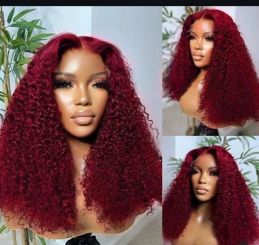 Water cul frontal wig