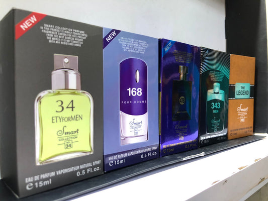 5 Pack Smart Collection Perfume For Men