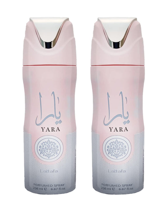Yara Deodorant (Body Spray, Unisex) 200ml