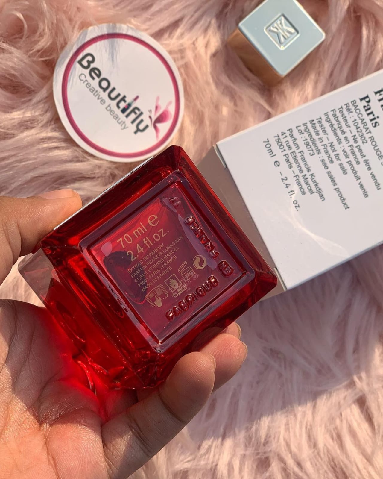 Generic Maison Francis Kurkdjian â€“ Baccarat Rouge 540 RED â€“ 70ml Tester â€“ EDP Plus free 5 travel spray and Deodorant