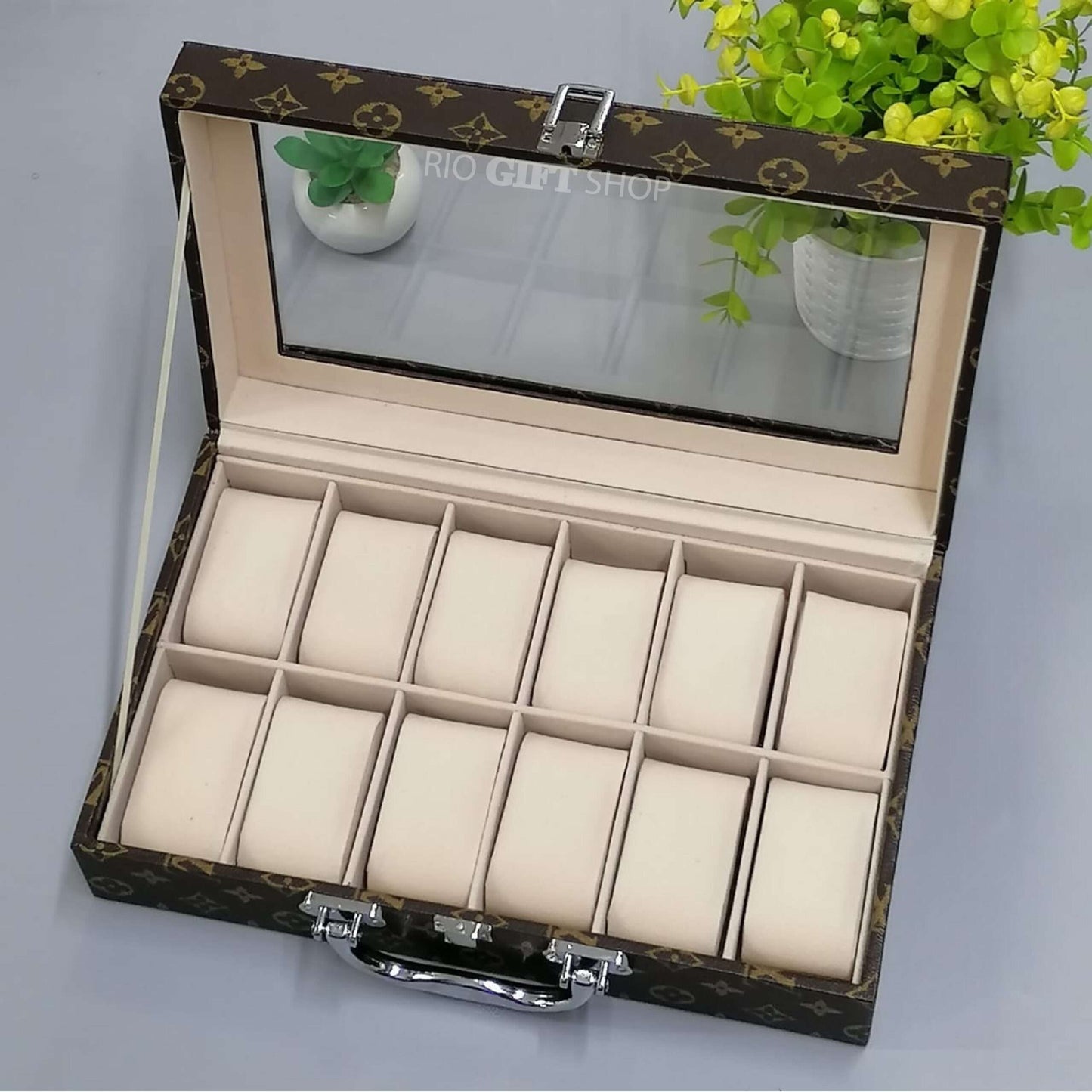 12 Slot Watch Box Organizer|Gifts for Him&Her
