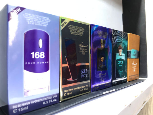 5 Pack Smart Collection Perfume For Men