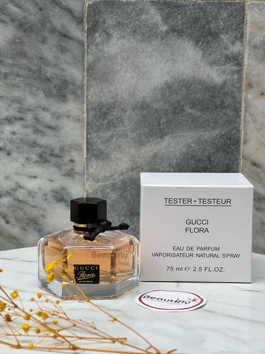 Generic Gucci Flora â€“ 75ml Tester â€“ EDP for Women Plus free 5 travel spray and Deodorant