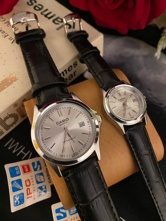 Casio Leather Couple Sets