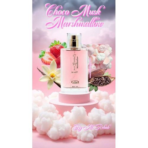Al Rehab 2 in 1 Perfume Combo: Choco Musk Marshmallow + Choco Musk Pistachio