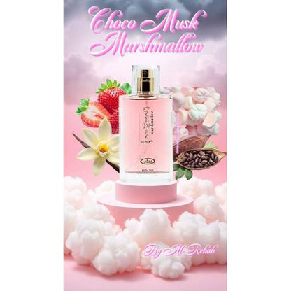Al Rehab 2 in 1 Perfume Combo: Choco Musk Marshmallow + Choco Musk Pistachio
