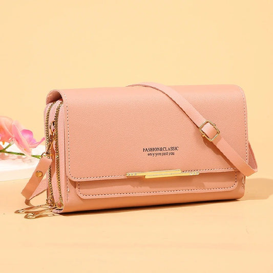 2022 new women's wallet large-capacity multi-function shoulder bag mid-length clutch bag coin purse messenger bag handbags