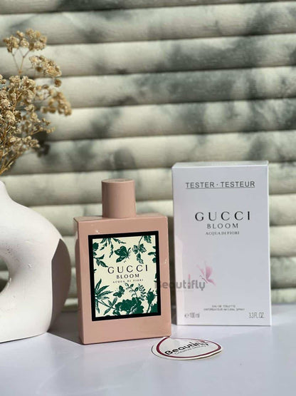 Generic Gucci â€“ Bloom â€“ Acqua di fiori â€“ 100ml EDT Tester for Women Plus free 5 travel spray and Deodorant