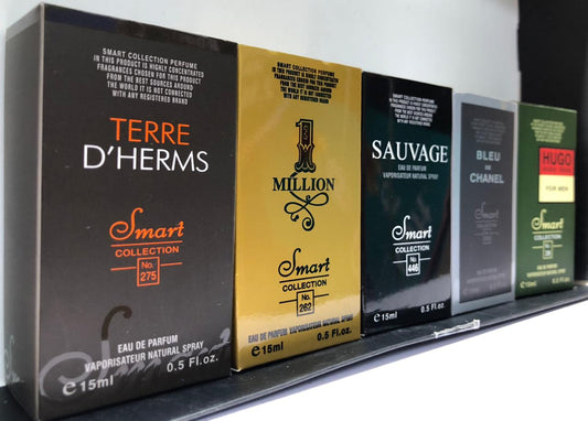 5 Pack Smart Collection Perfume For Men