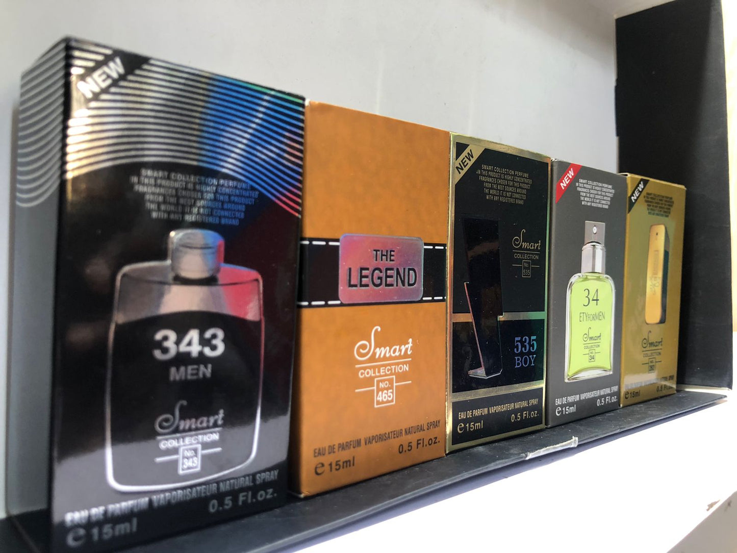 5 Pack Smart Collection Perfume For Men