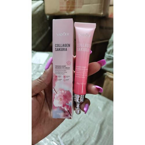 SADOER 3 In 1 SPECIAL PACKAGE: Collagen Sakura Toner + Collagen Sakura Eye Cream + Collagen Sakura Body Lotion + (FREE GIFT 2 Pcs Of Sheet Masks)