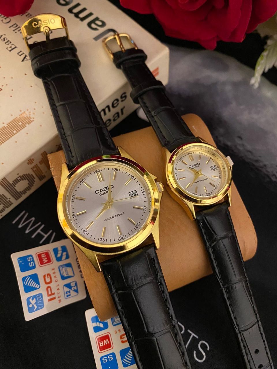 Casio Leather Couple Sets