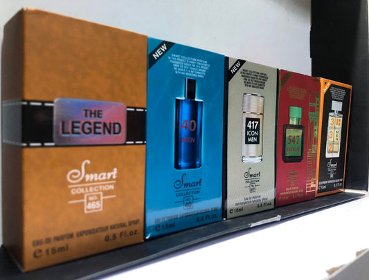 5 Pack Smart Collection Perfume For Men