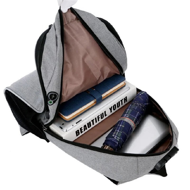 Men Bags Men Backpacks Laptop Bags Bookbags School Bags USB Satchel