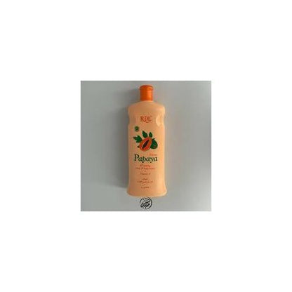 4 in 1 BRIGHTENING SET: Papaya extracts Exfoliating body wash + Papaya Body Lotion + Asante Papaya & Honey Soap + (FREE Pair of exfoliating gloves)