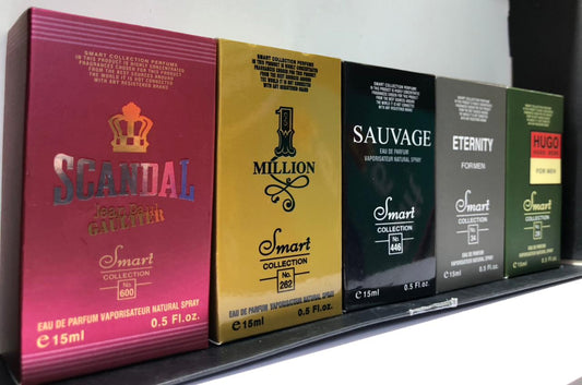 5 Pack Smart Collection Perfume For Men